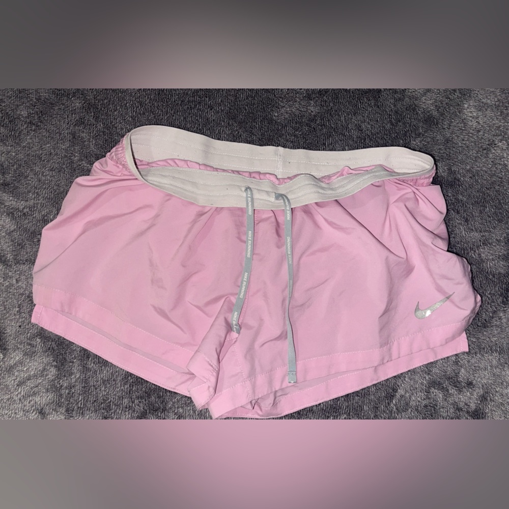 Baby pink💕 Nike race shorts